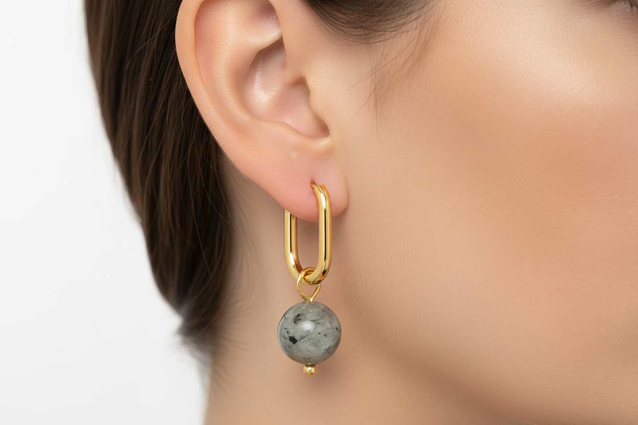 Labradorite Drop Earrings