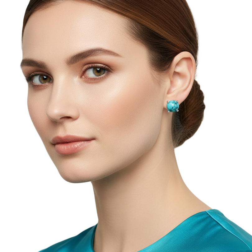 Turquoise Stud Earrings
