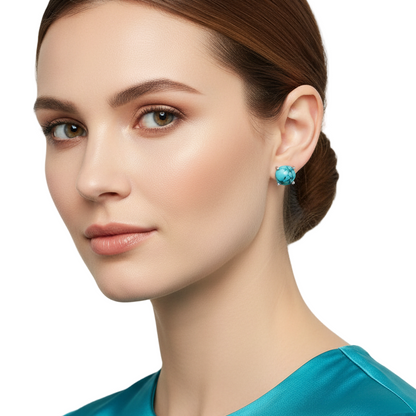 Turquoise Stud Earrings