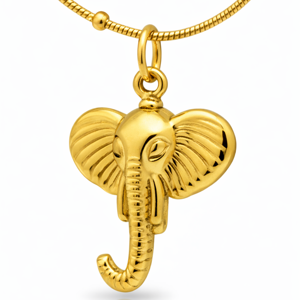 Elephant Pendant Necklace