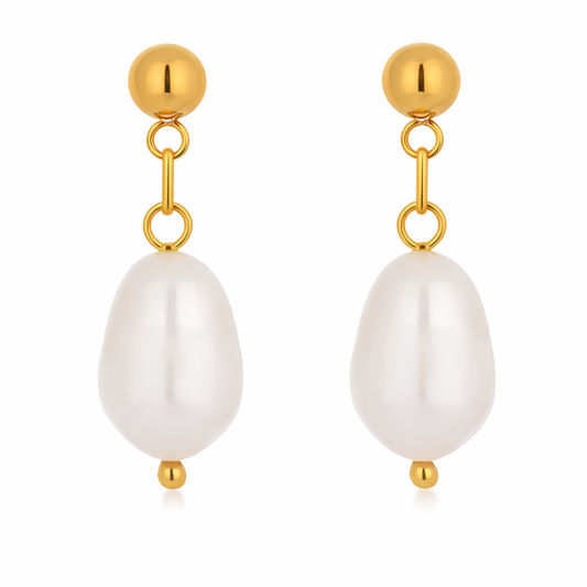 Freshwater Pearl Drop Earrings