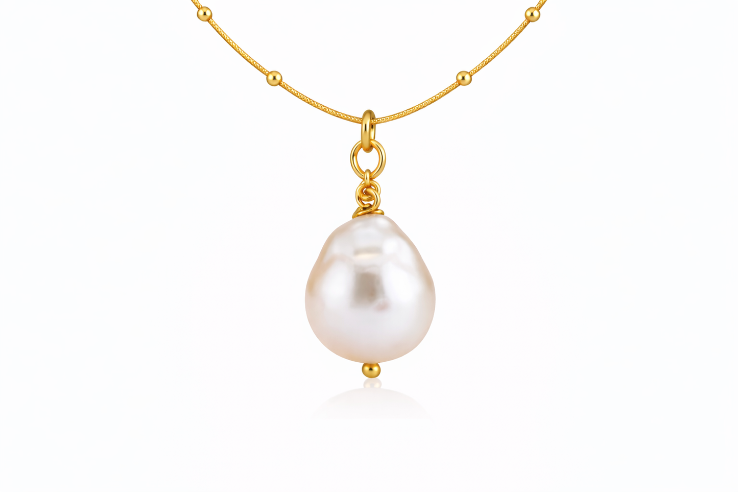 Freshwater Pearl Drop Necklace