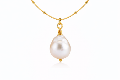 Freshwater Pearl Drop Necklace