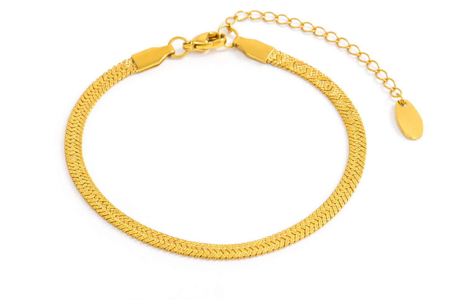 Textured Chain Bracelet