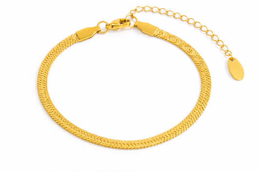 Textured Chain Bracelet