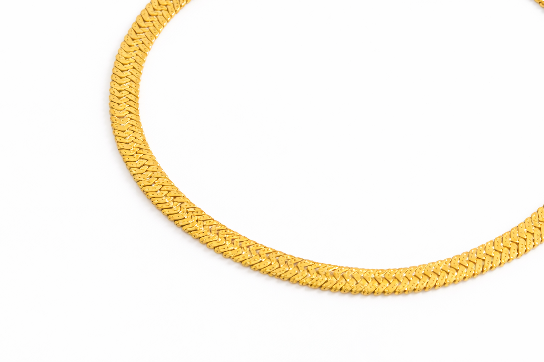 Textured Chain Bracelet