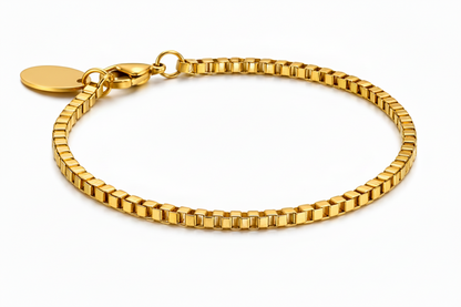 Gold Minimalist Chain Bracelet