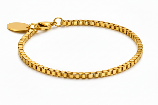 Gold Minimalist Chain Bracelet
