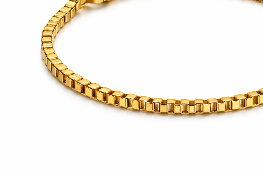 Gold Minimalist Chain Bracelet