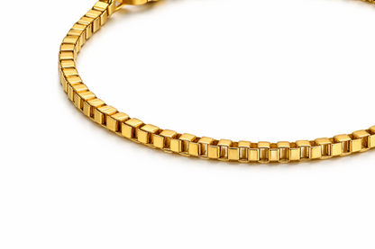Gold Minimalist Chain Bracelet