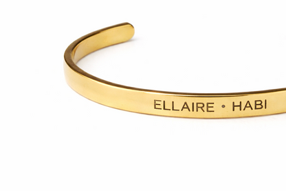 Classic Gold Ellaire Habi Bracelet