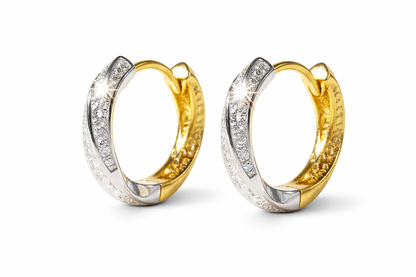 Twisted Hoop Earrings