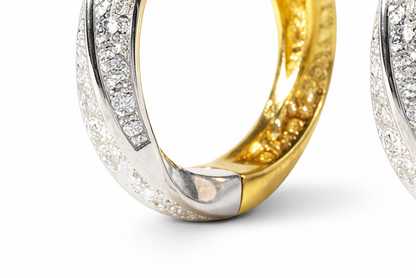 Twisted Hoop Earrings
