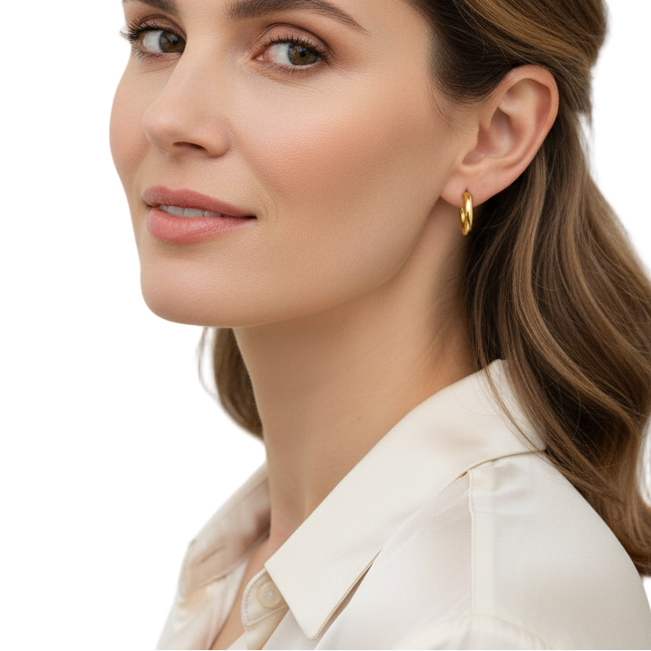 Gold Mini Hoop Earrings