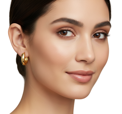 Bold Double Hoop Earrings