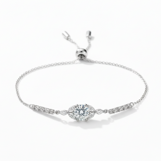 Moissanite Tennis Bracelet