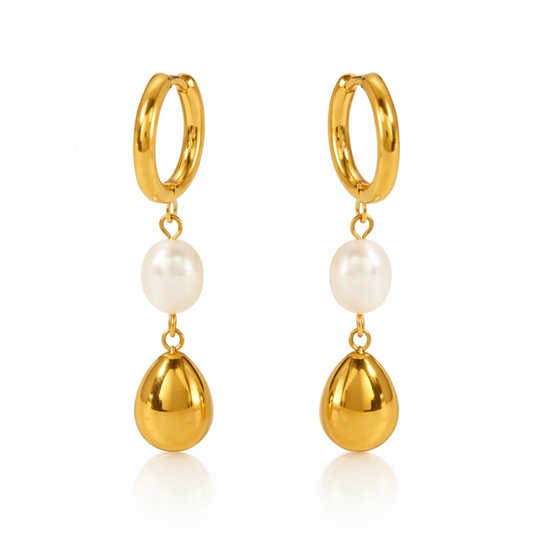 Freshwater Pearl Drop Earrings