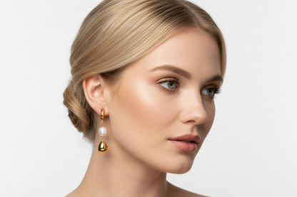 Freshwater Pearl Drop Earrings