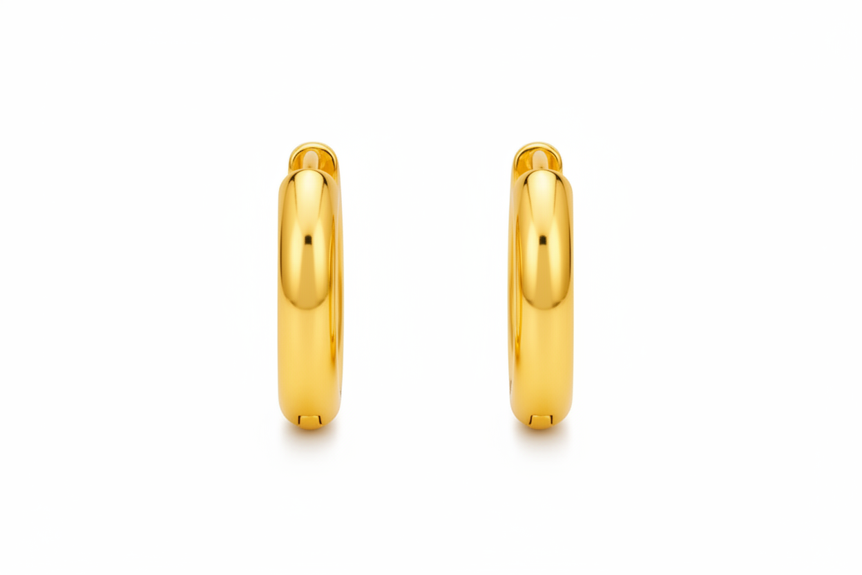 Bold Double Hoop Earrings
