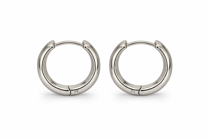 Silver Hoop Earrings