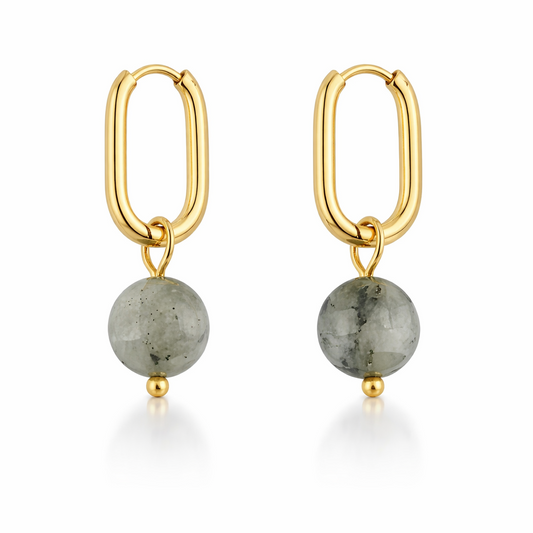 Labradorite Drop Earrings