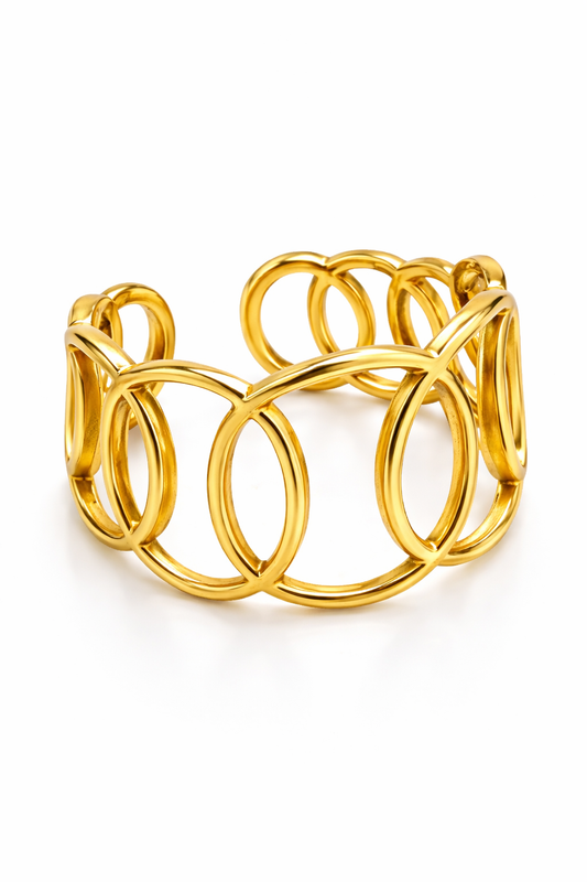 Gold Oval Ring