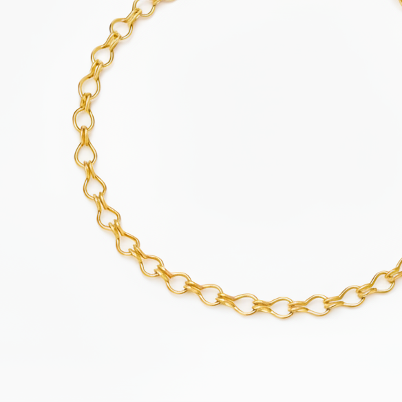 Gold Link Chain Bracelet