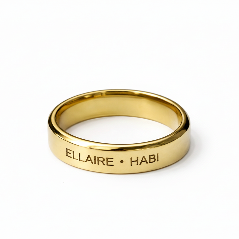 Classic Gold Ellaire Habi Ring