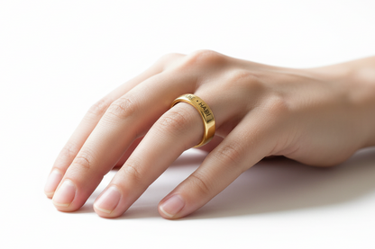 Classic Gold Ellaire Habi Ring