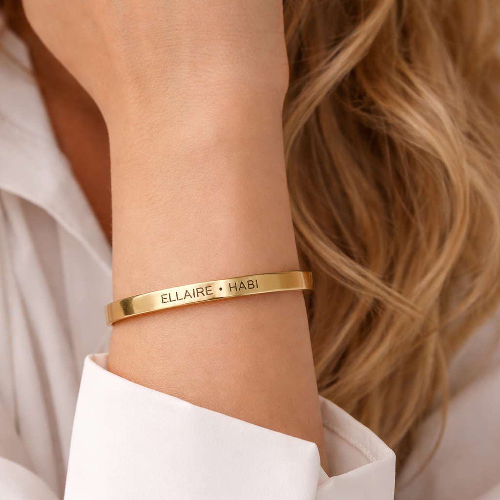 Classic Gold Ellaire Habi Bracelet