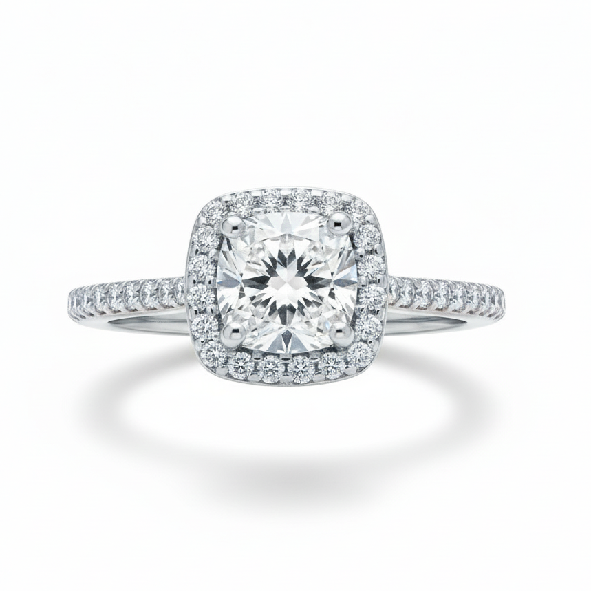 Moissanite Classic Ring