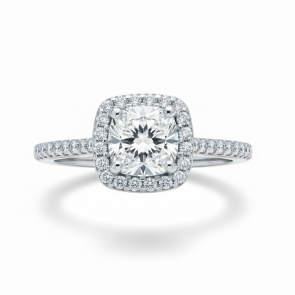 Moissanite Classic Ring