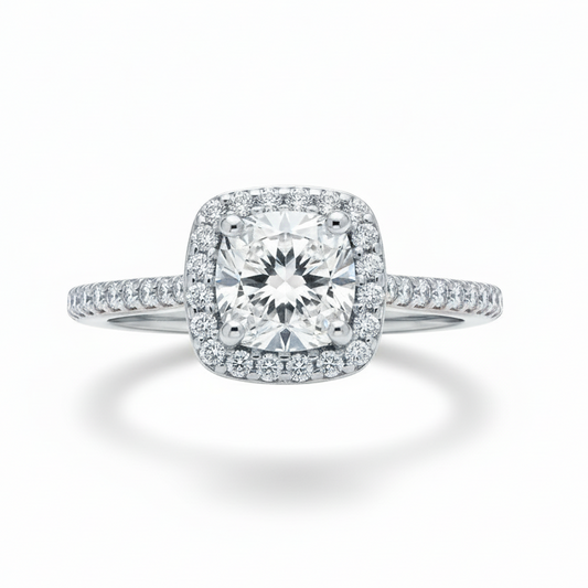 Moissanite Classic Ring